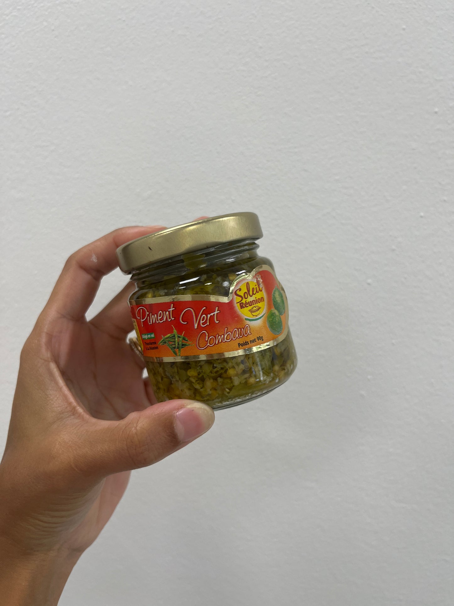 PÂTE DE PIMENT 90G - SOLEIL RÉUNION