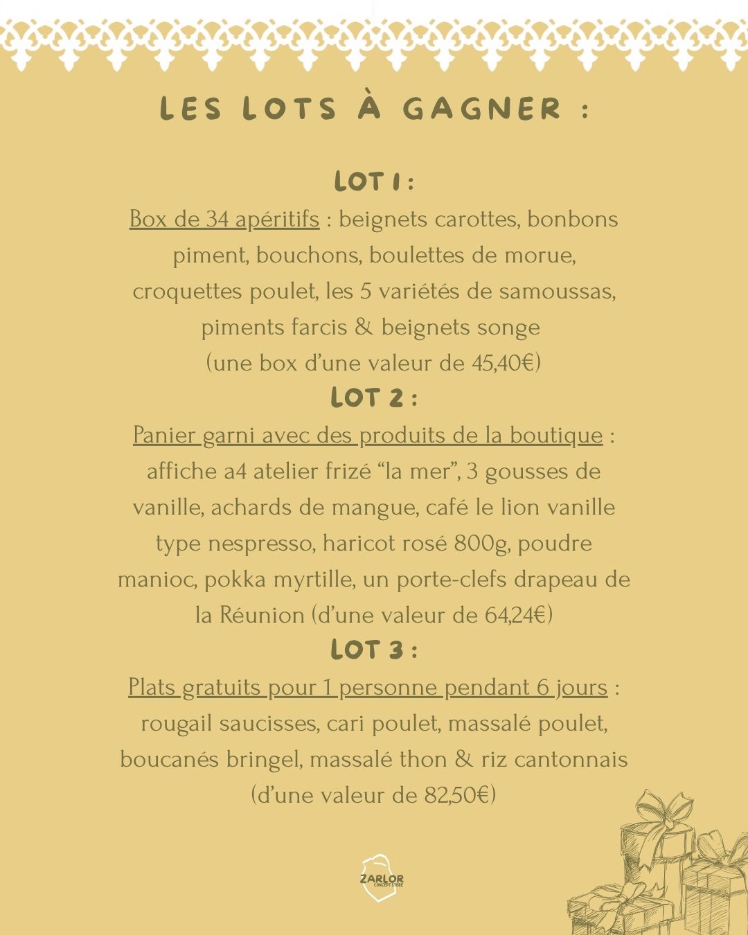 DÎNER RÉUNIONNAIS & LOTO KINE - FÉT KAF SAMEDI 20 DÉCEMBRE