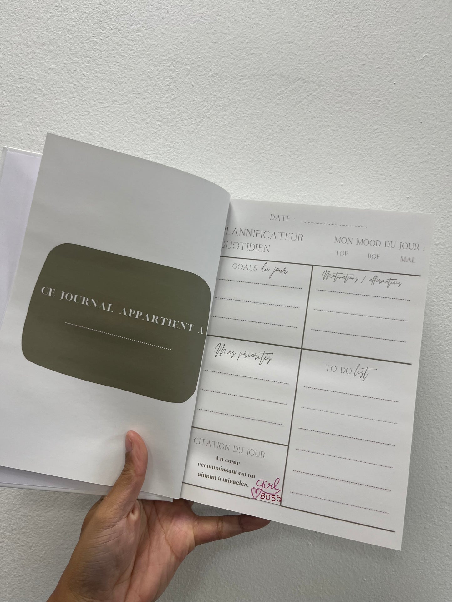 JOURNAL D'UNE GIRL BOSS