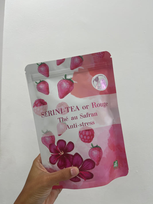 FEMINI'TEA - SERINI-TEA OR ROUGE 100G